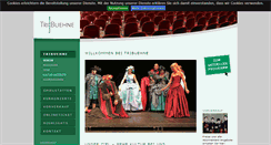 Desktop Screenshot of kultur-tribuehne.de